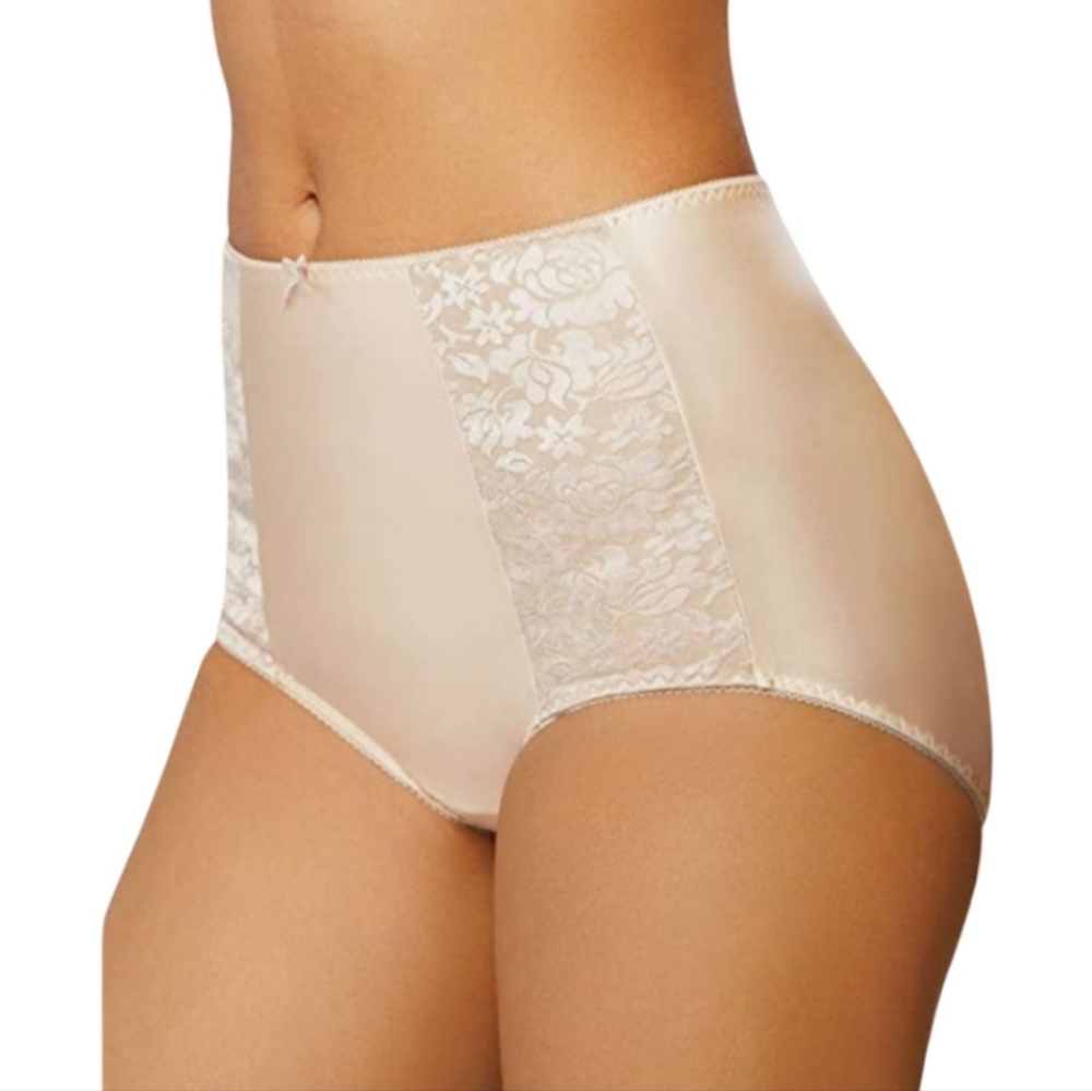 Bali double support brief shape wear. Medium/6 beige DFDBBF